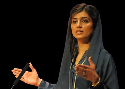 Hina Rabbani Khar, Foreign Minister of Pakistan. (Elsa Ruiz/Asia Society)