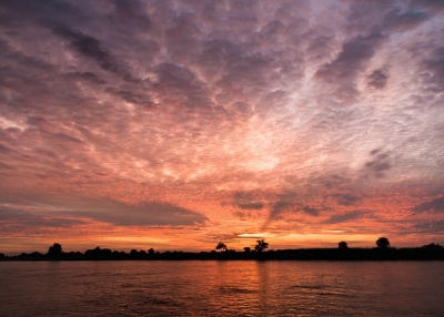 A majestic sunrise illuminates calm waters in Myanmar on November 19, 2013. (Anthony Tong Lee/Flickr) 