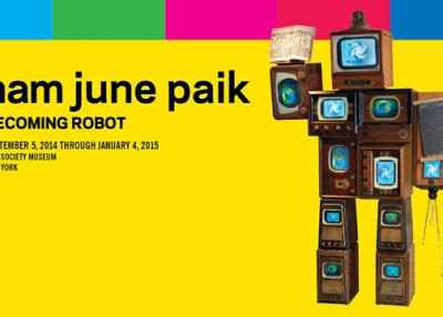 'Nam June Paik: Becoming Robot' will be on view at Asia Society Museum in New York City from September 5, 2014 through January 4, 2015. 