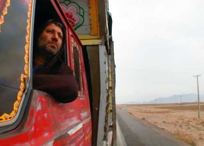 Abdullah, a truck driver who has traveled the length and breadth of Pakistan, is one of  six subjects profiled in the documentary "Without Shepherds." (Cary McClelland)