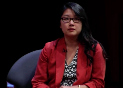 Mother Jones interactive producer Jaeah Lee at Asia Society New York on June 11, 2014. 