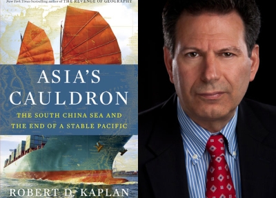 "Asia's Cauldron: The South China Sea and the End of a Stable Pacific" by Robert D. Kaplan (Random House, 2014). (Author photo: Maryna Marston) 