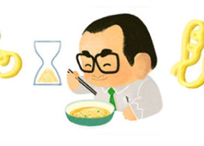 The Google Doodle on March 5, 2015 paid tribute to the late Momofuku Ando. (Google)