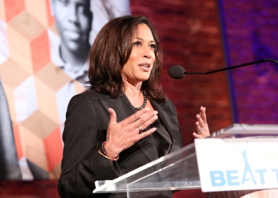 California Attorney General Kamala Harris was elected to the U.S. Senate on Tuesday night, becoming one of three Asian Americans to serve on the body. (Jesse Grant/Getty Images for Children's Defense Fund)