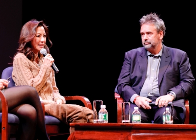 Michelle Yeoh and Luc Besson discuss the film The Lady (2011). (9 min., 56 sec.)
