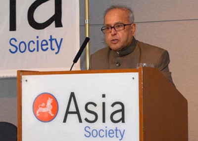 Pranab Mukherjee, Indian Minister of Foreign Affairs. (Elsa Ruiz/Asia Society)