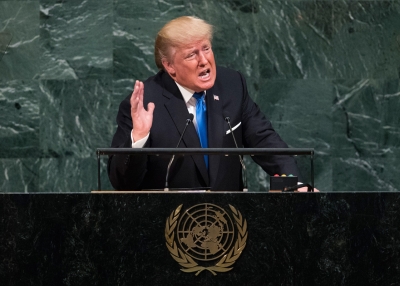 Donald Trump Addresses the United Nations General Assembly