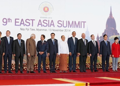 National leaders at the 9th East Asia Summit at Nay Pyi Taw, Myanmar