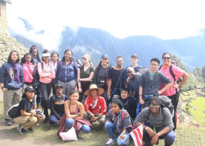 Students from DC Public Schools in Machu Picchu