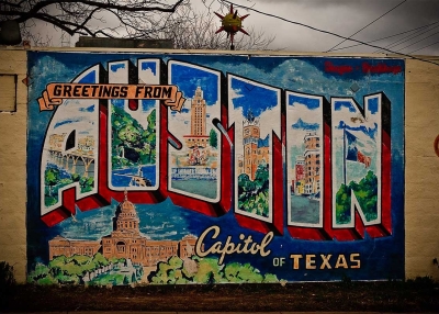A famous mural in Austin, Texas. (Christopher Rose/Flickr)