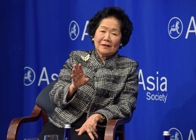 Former Chief Secretary of Hong Kong Anson Chan