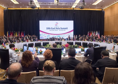 East Asia Summit in Kuala Lumpur on November 22, 2015