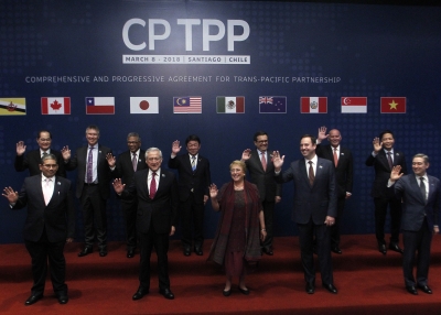Signing of CPTPP on March 2018