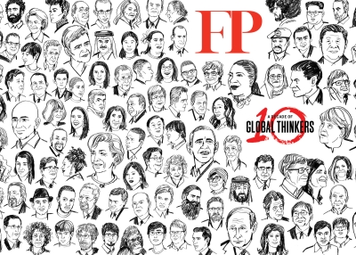 Foreign Policy Magazine 100 Global Thinkers 2019
