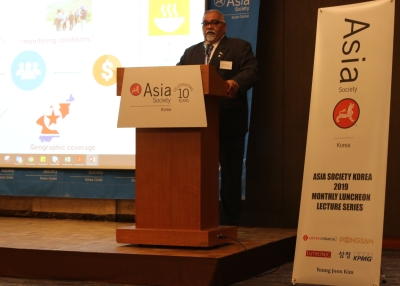 Mr. Praveen Agrawal, Country Director of the Democratic People’s Republic of Korea, World Food Programme