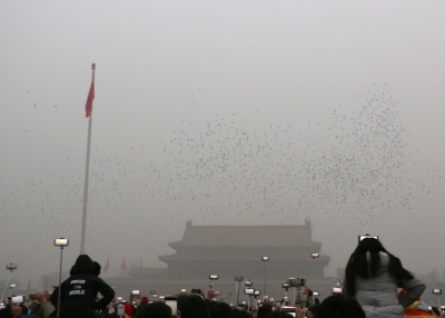 Cloudy Tiananmen