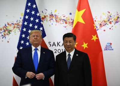President Donald Trump meets with Chinese President Xi Jinping
