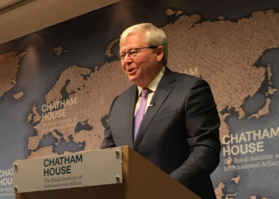 Kevin Rudd Speech London Chatham House