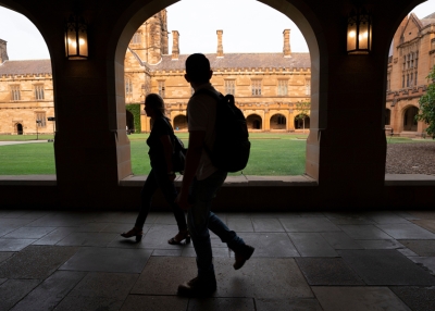 Looking Ahead - University of Sydney arches - Shutterstock