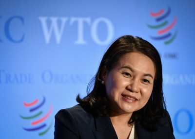 Yoo Myung-hee speaks to the WTO