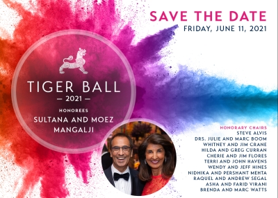 Tiger Ball 2021 Save the Date