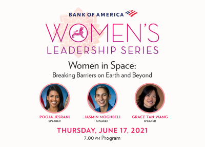 Bank of America Women's Leadership Series: Women in Space