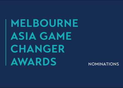 Melbourne Asia Game Changer 2021 nomination header