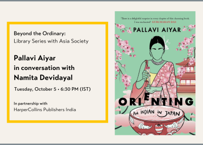 Orienting: An Indian in Japan | Pallavi in conversation with Namita