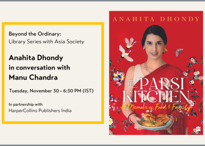 The Parsi Kitchen | Anahita Dhondy in conversation with Manu Chandra