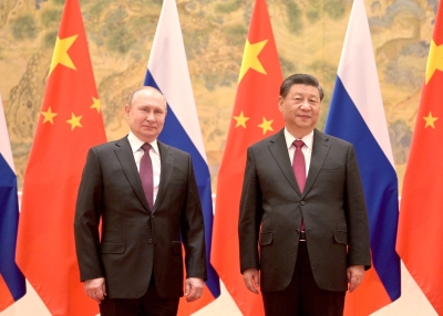 Russia's Vladimir Putin and China's Xi jinping