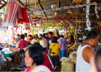 A market in Cebu, the Philippines