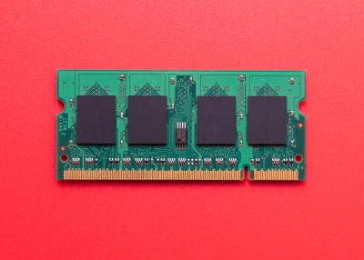 Computer RAM chip; random access memory chip