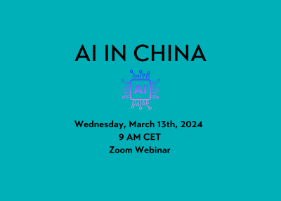 Ai in China Session 