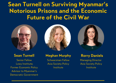 Sean Turnell on Surviving Myanmar’s Notorious Prisons and the Economic Future of the Civil War