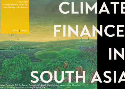 Climate Finance in South Asia