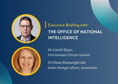 Executive briefing with ONI