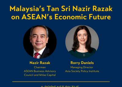 Malaysia’s Tan Sri Nazir Razak on ASEAN’s Economic Future