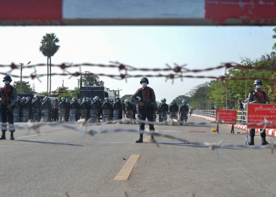 Myanmar blockade