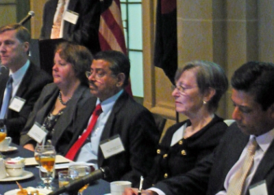 Speakers at the Asia Society Washington Center's Bangladesh event on March 23, 2011. (Asia Society Washington Center)
