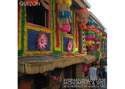 Colorful kiping made out of rice paste decorate the houses of Lucban, Quezon during the annual Pahiyas festival. (Ivan Henares)