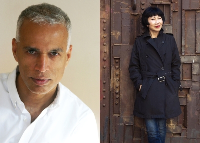 Pictured, left to right: Manil Suri (Courtesy of Indiana University), Amy Tan (Rick Smolan/Against All Odds).