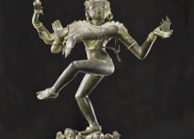 Indian Shiva Nataraja. 13th century, bronze, Museum of Fine Arts, Houston. Gift of Carol and Robert Straus.