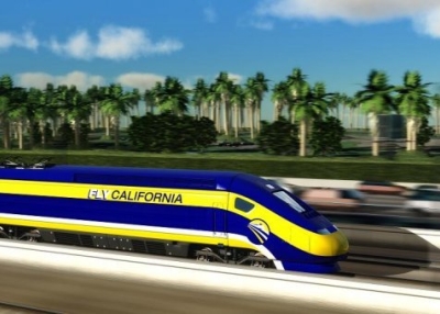 Projected image for California's high-speed rail project. (http://news.thomasnet.com/)