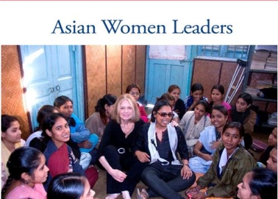 Gloria Steinem and Ruchira Gupta, seated, center. (Apne Aap)