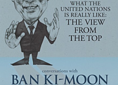 'Conversations with Ban Ki-Moon' by Tom Plate. 