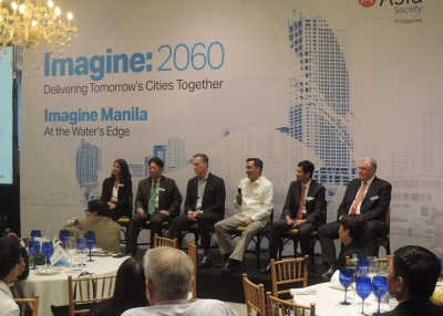 IMAGINE MANILA panelists taking questions during the open dialogue