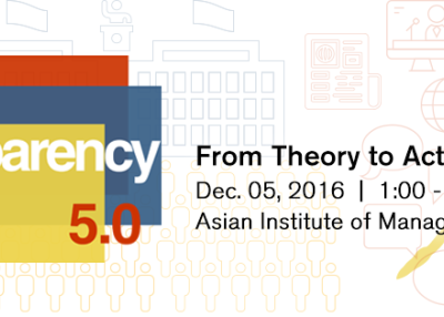 Transparency 5.0: From Theory to Action