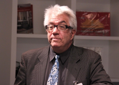 Author Tom Plate at Asia Society Hong Kong Center on May 25, 2012. (Asia Society Hong Kong Center)