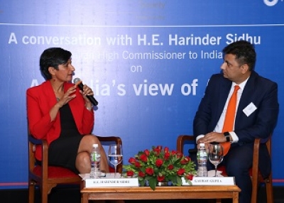 [L-R] H.E. Harinder Sidhu and Gaurav Gupta