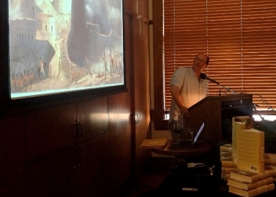 William Dalrymple speaking at ASNC/Mechanics' Institute event